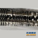杰德 PE双壁波纹管挤出机平双、锥双螺杆机筒 塑化优良 挤出量大-LSTY雷速体育·(中国)官方网站，挤出机螺杆，注塑机螺杆，舟山螺杆，螺杆厂